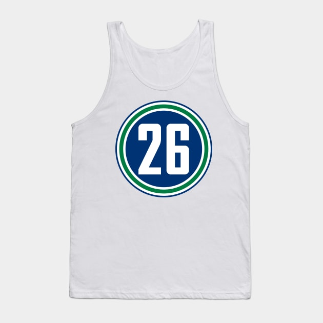 Vancouver Canucks Roussel Tank Top by naesha stores